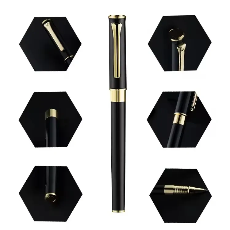 Luxury Multiple Color Signature Roller Pen New Gift Promotional Business Office with Custom logo