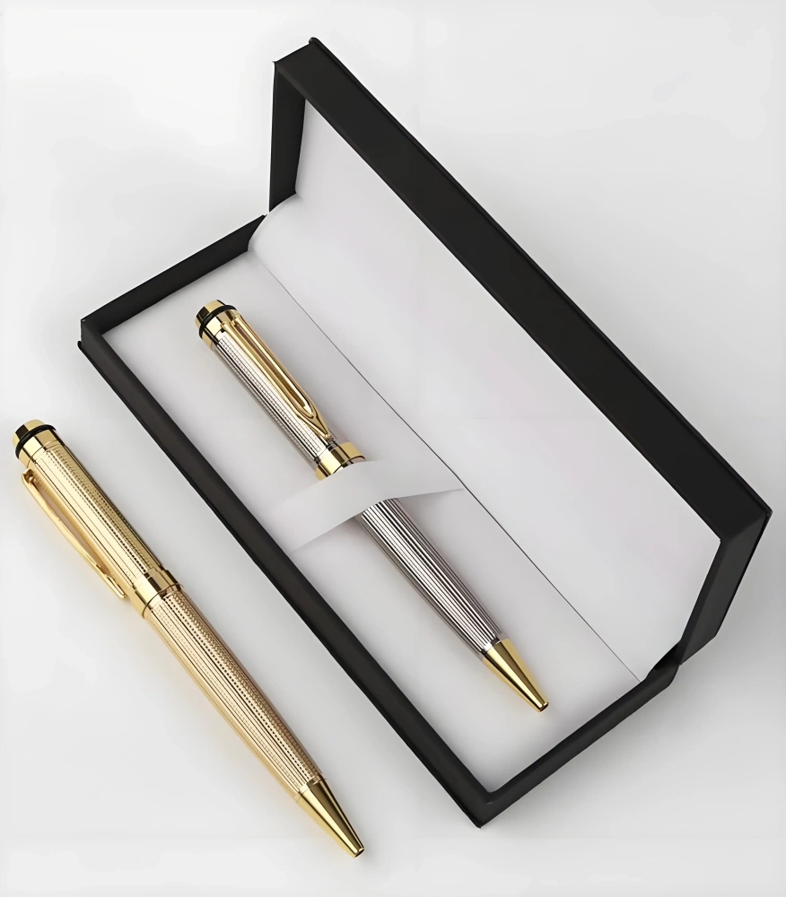 Heavy Luxury Classic Metal Ballpoint Pen Business Office Logo Custom