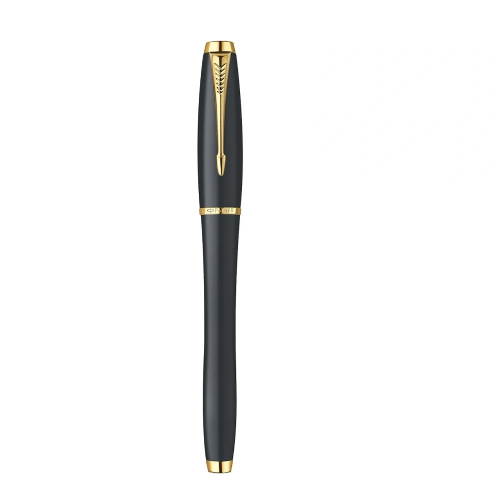 Best Price Parker Fountain Pen New Arrival with Black Chrome Trim 0.5mm Writing Width Metal Ink Cartridge Gift Box Packaging