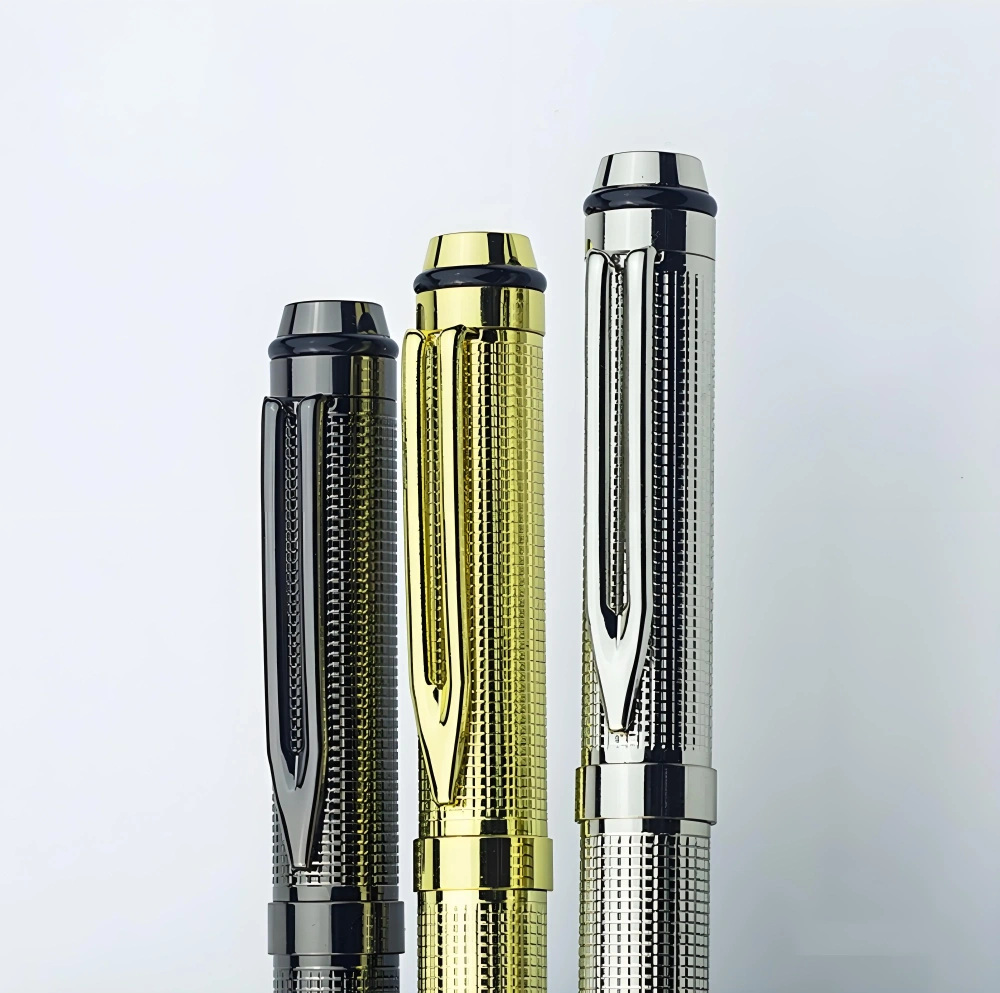Heavy Luxury Classic Metal Ballpoint Pen Business Office Logo Custom