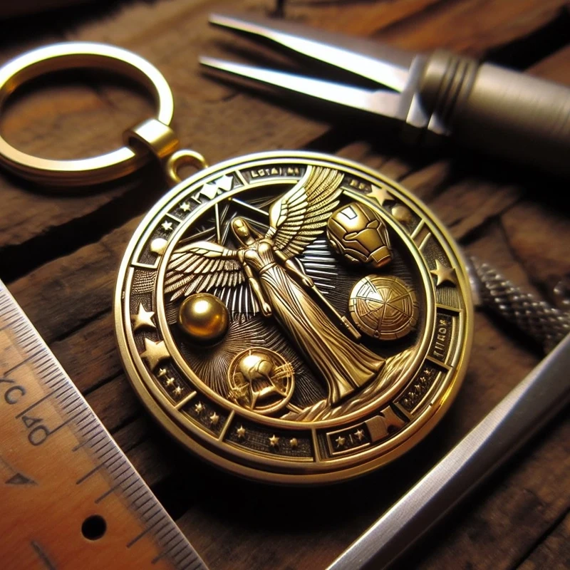 Manufacture Custom Fashion Keychains Logo Promotion Metal Soft Enamel Keychain Souvenir