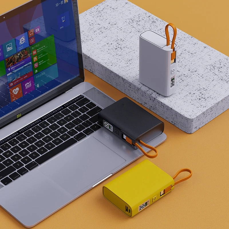 10000Mah Power Banks for Telephone Qc3.0 22.5W Fast Charger Led Display Powerbank