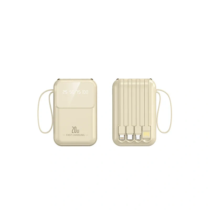ultra Slim 20000mah 10000mah Power Banks Portable Mobile Charger Power Bank High Capacity Powerbank 20000 Mah