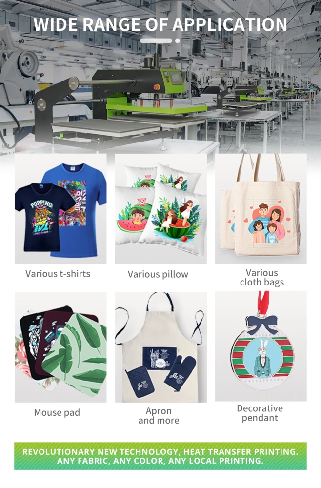 Electric Fully-automatic 15*15" Double Station Sublimation Tshirt Printing Heat Press Machines