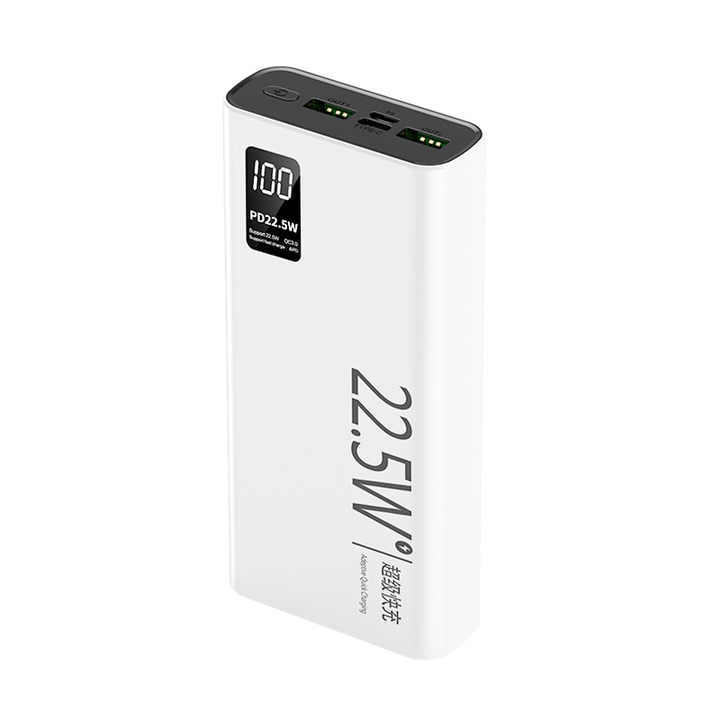 22.5w Fast Charging Power Bank 20000mah Large Capacity Mobile Power