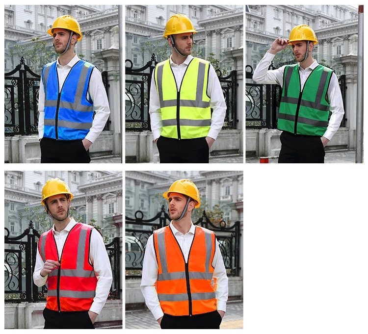 High Quality Reflective Safety Vest Customizable Workwear in All Kinds of Styles