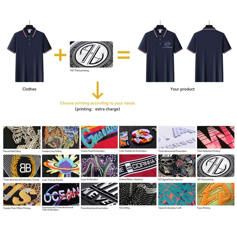 Custom Formal Chemise Pour Homme Polo Homme En Playera Polo De Hombre Tipo Camisas Masculinas US Men's Polo Shirts