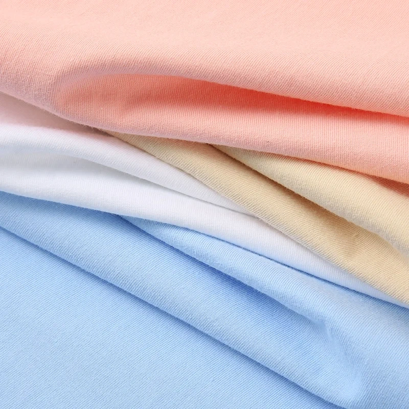 Short Sleeved T-shirt Men's Basic Style Solid Color Upper Garment Half Sleeved  Round Neck Cotton Election Campaign Tshirts