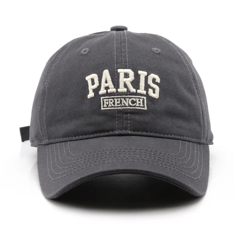 Custom logo Embroidered Cotton Curved Brim Dad Hat Twill Plain Sports Baseball Caps Adjustable Dad Hat