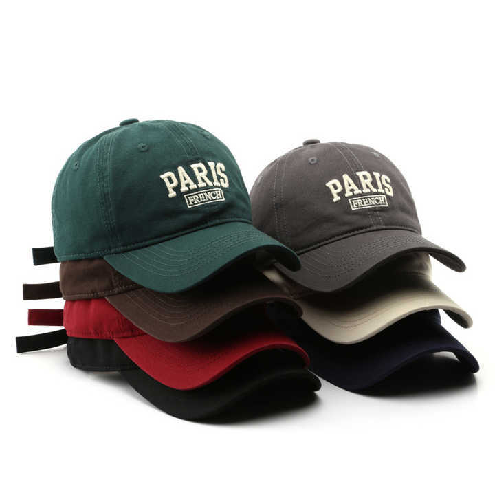 Custom logo Embroidered Cotton Curved Brim Dad Hat Twill Plain Sports Baseball Caps Adjustable Dad Hat
