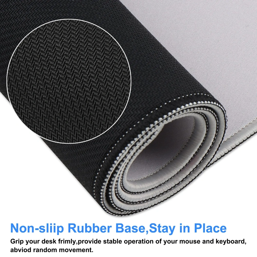 Eco Friendly Rubber logo Custom Mouse Pad Large Gaming Anime Sublimation Mouse Pad Blank White Black Desk Mat Desk Pad Protector