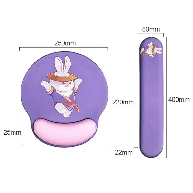 AI-MICH Custom Mouse Pad Environmentally Friendly Natural Rubber Waterproof Personalized Custom Heat Transfer Mouse Pad Game Pad