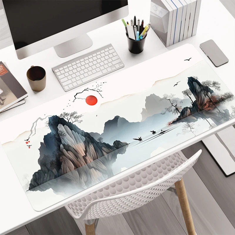 Popular Non-Slip Natural Rubber Table Mat Xxl Durable Custom Mode Size Gaming Keyboard and Mouse Pad Suitable for Esports