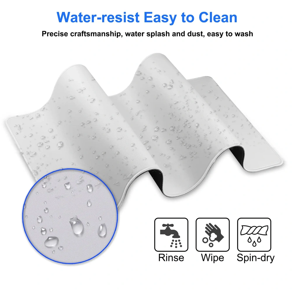 Eco Friendly Rubber logo Custom Mouse Pad Large Gaming Anime Sublimation Mouse Pad Blank White Black Desk Mat Desk Pad Protector