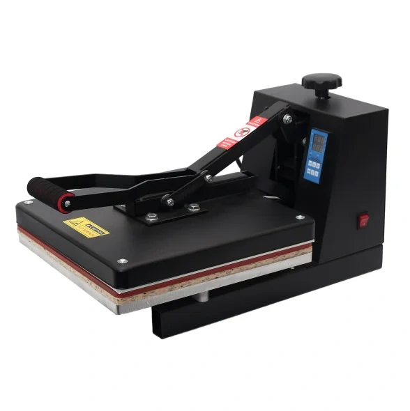 Easysub Factory Direct Sale Inch  38*38cm Heat  Transfer Sublimation High Pressure Manual  15*15  Heat Press Machine