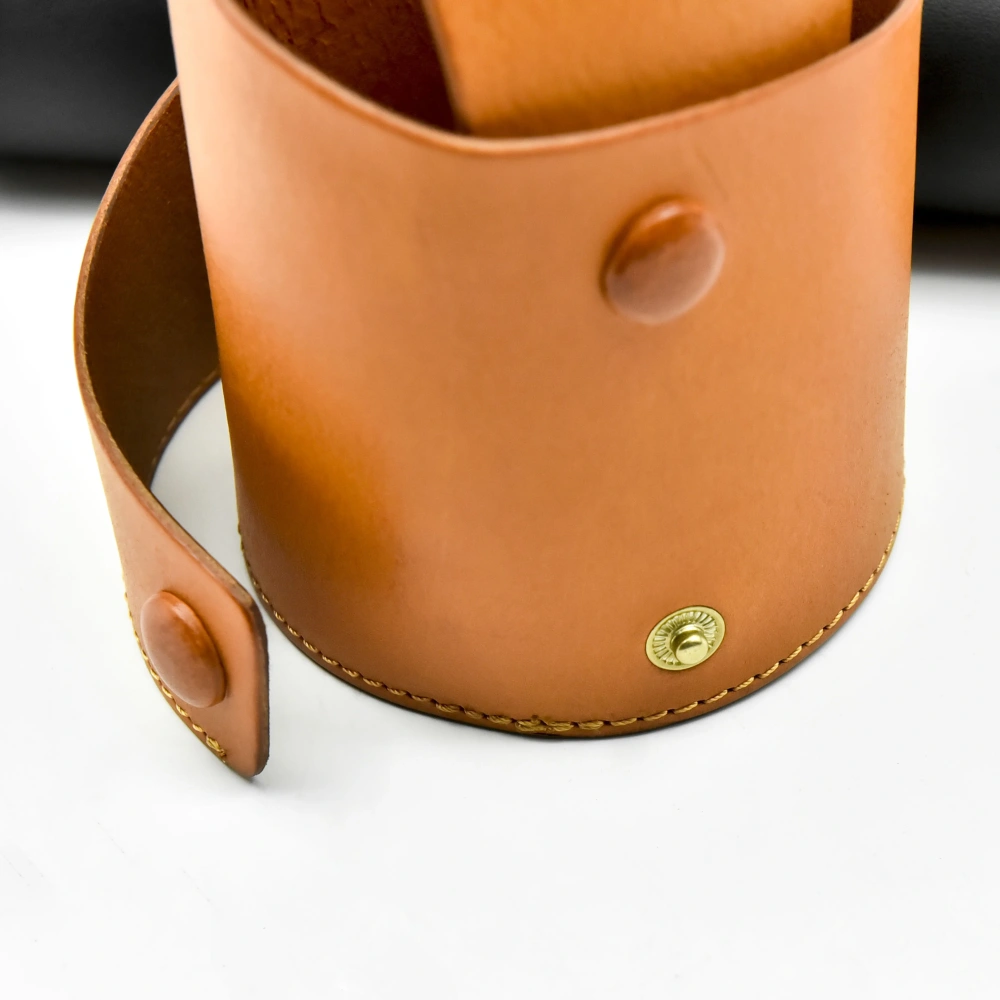 Pen Holder Desk Organizer Leather Luxury Leather Genuine Leather Pen Holder Cowhide Pen Holder