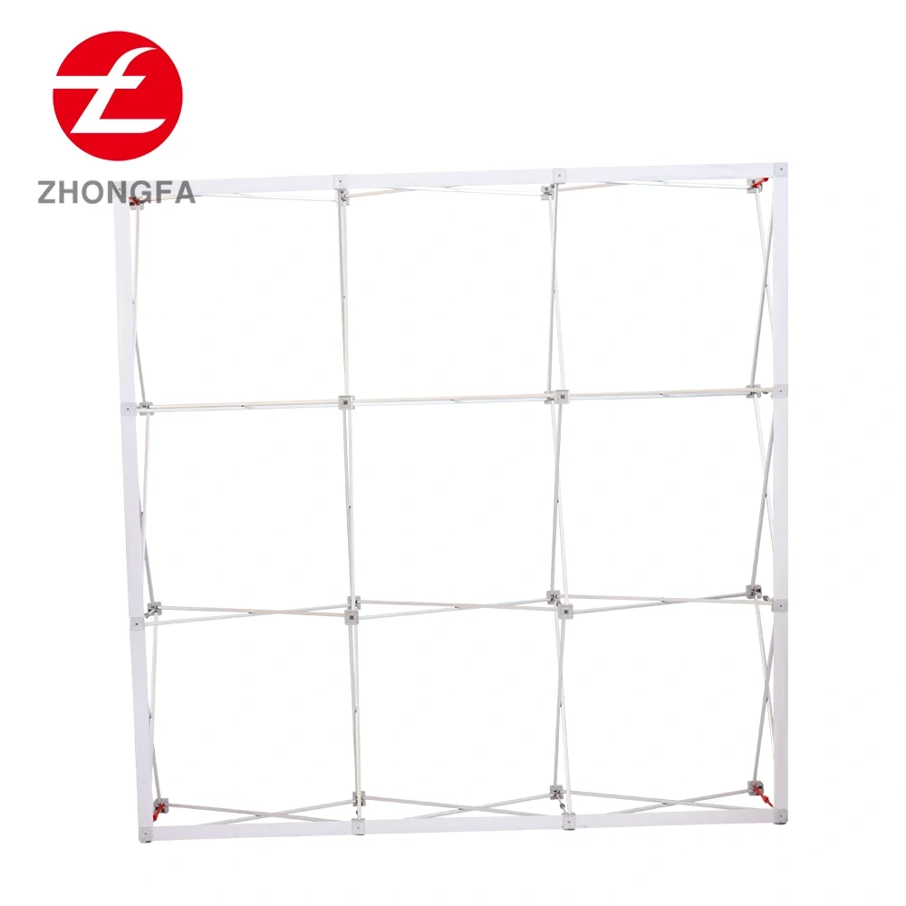 Cheap 4x3 Promotion Portable Backdrop Custom Fabric Pop up Booth Advertising Trade Show Display Stands Exhibition Wall Banner