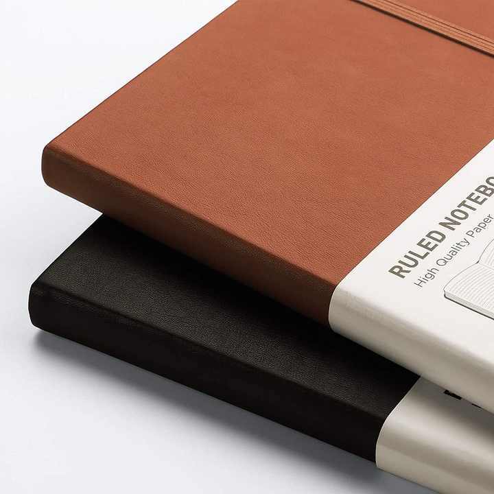 Manufacturer PU Leather Notebook Journal Custom Logo Print Size Business Soft/Hardcover C Gift Set Office School Diary Notebook