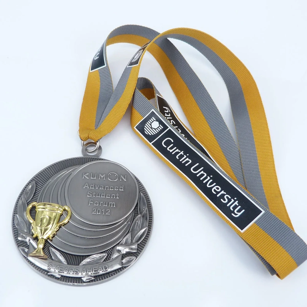 Marathon Running Medals Custom Logo Souvenir Trophies and Medals Zinc Alloy Metal Custom 3D Custom Design Your Own Medal Sports