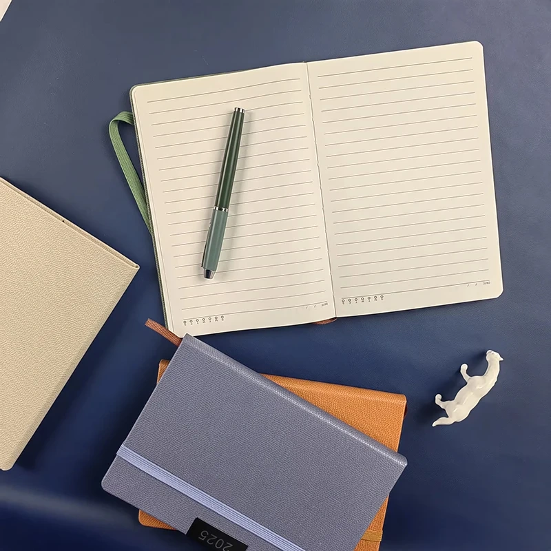Custom Logo Hard Cover Personalized Printed A4 A5 Various Colors Soft Cover Notebook