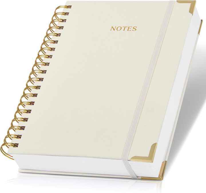 Customizable A4 Bamboo Paper Notebook PVC Cover Printed Style Loose-Leaf Kraft Paper Notebook Pen Maths Supplier Notebook