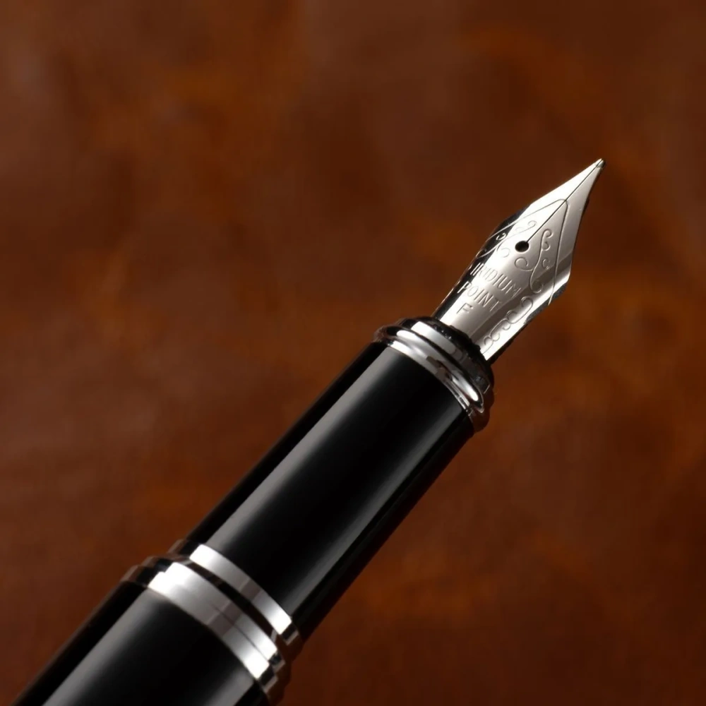 High-Grade Luxury Exquisite Metal 26# Nib Calligraphy Fountain Pen Stainless Steel Tip 0.5mm Writing Width For Special