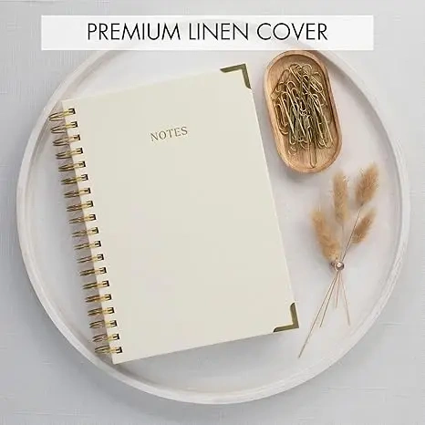 Customizable A4 Bamboo Paper Notebook PVC Cover Printed Style Loose-Leaf Kraft Paper Notebook Pen Maths Supplier Notebook