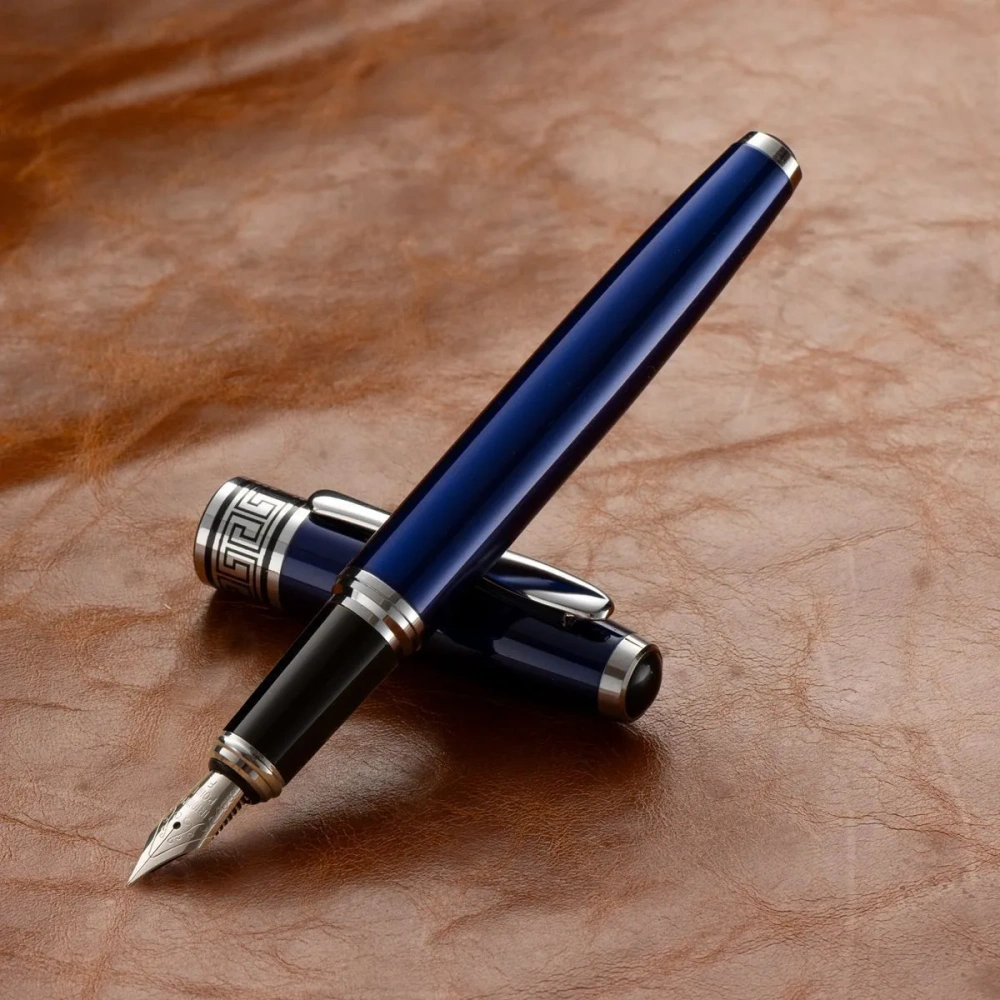 High-Grade Luxury Exquisite Metal 26# Nib Calligraphy Fountain Pen Stainless Steel Tip 0.5mm Writing Width For Special
