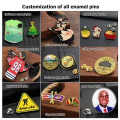 random lapel pin as sample