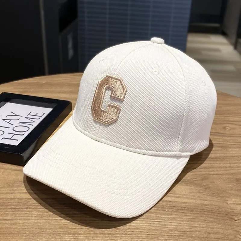 Wholesale Women's Gorras Baseball Caps High Quality Hats With Custom logo Hot Sale Cotton C Embroidered Baseball Cap for Men
