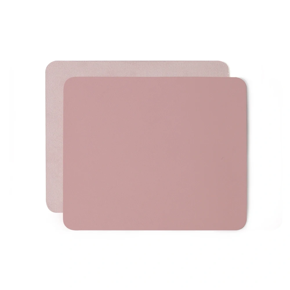 Stock WT007 Wholesale Waterproof Oil-free Odorless Mousepad 1 Piece PVC  PU Leather Desk Laptop Office Mouse Pads Mat