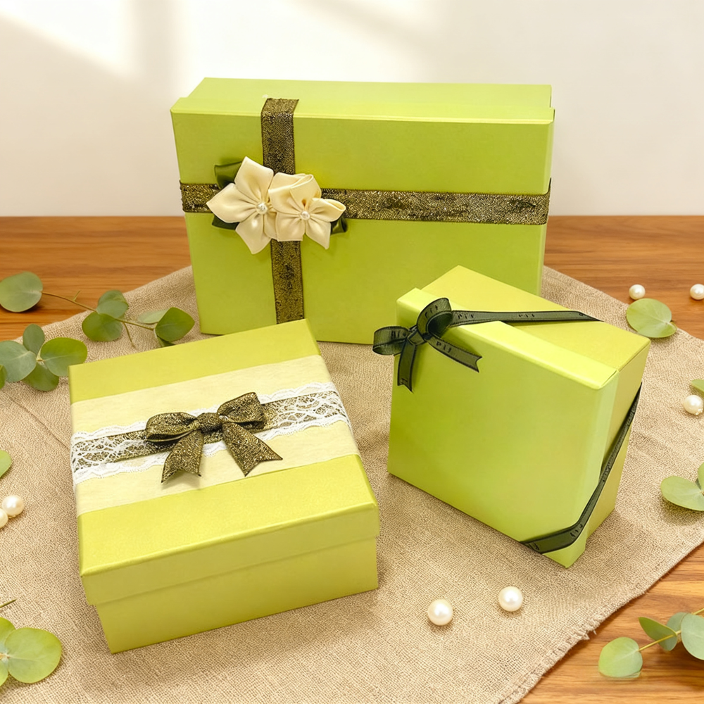 Wholesale Custom Ribbon Bow Gift Box Wrap Polyester Exquisite Ribbon Flower Bowknot Wedding Banquet Party Christmas Birthday