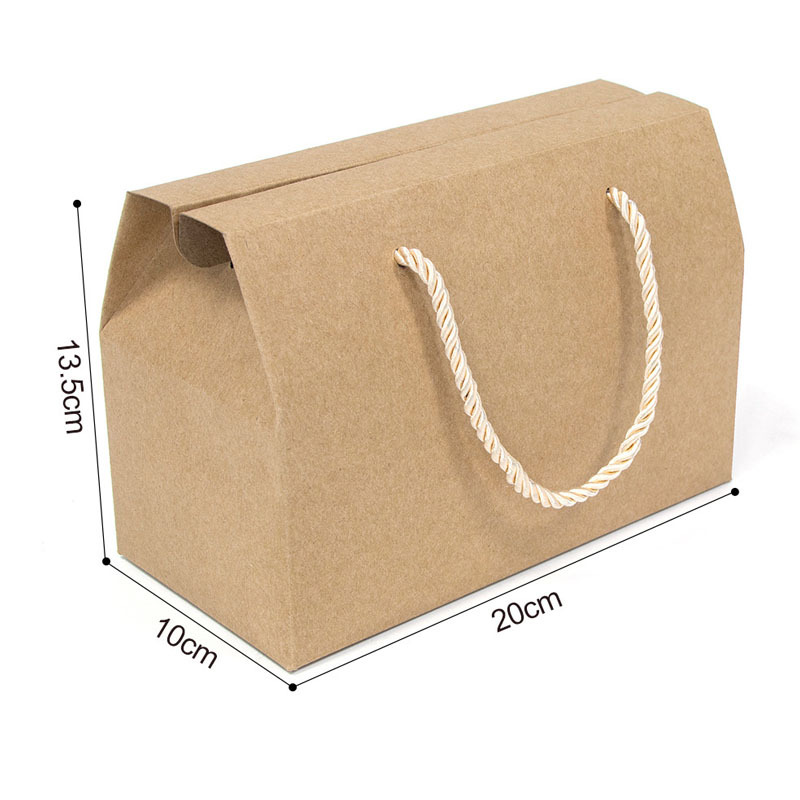 Wholesale Box Cake Packaging Mini Candy Boxes Laser Box With Handle