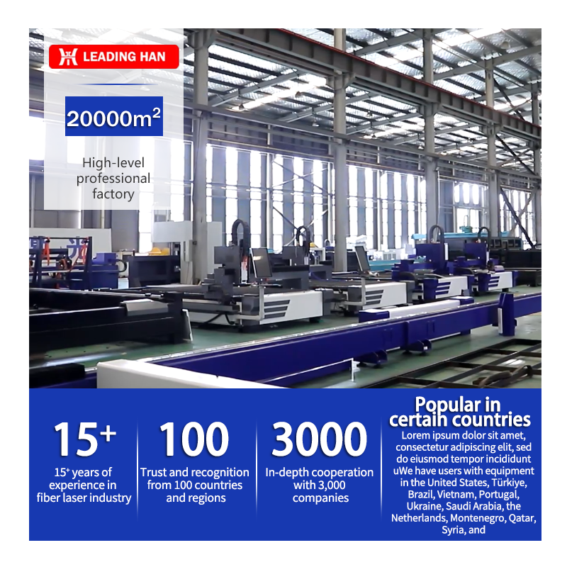 Hot Sale 3000w 6000w 8000w 12000w Metal Laser Cutting Machine Lazer Cut Industrial Machinery Equipment