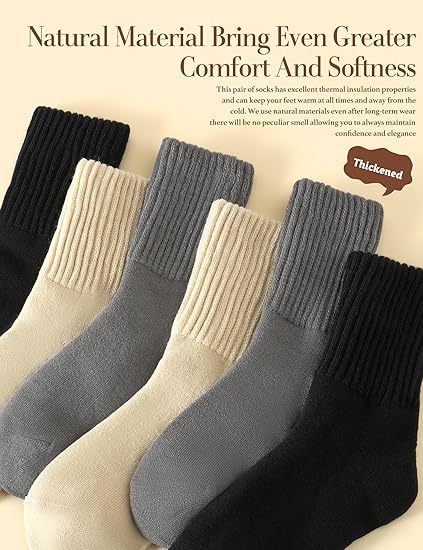 Woolen socks f in autumn and winter