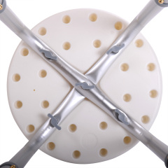 Shower Stool Bath Bench with Adjustable Heights and Non-Slip Rubber for Safety and Stability