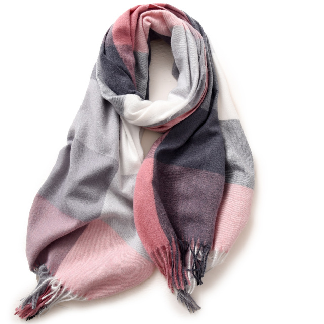 Tartan Plaid Scarves for Women Winter, Long Scarves for Women with Fringe, Super Soft Scarf for Women Winter
