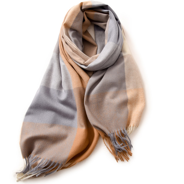 Tartan Plaid Scarves for Women Winter, Long Scarves for Women with Fringe, Super Soft Scarf for Women Winter