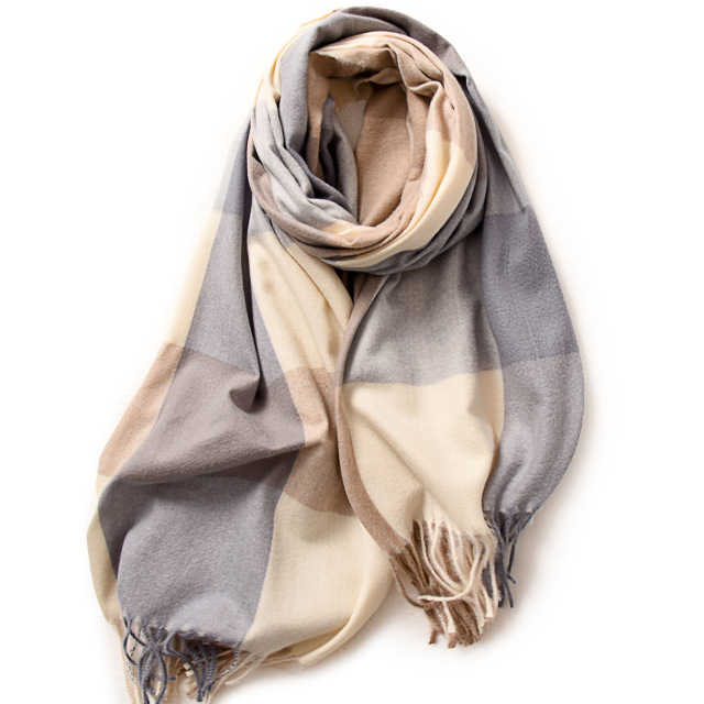 Tartan Plaid Scarves for Women Winter, Long Scarves for Women with Fringe, Super Soft Scarf for Women Winter