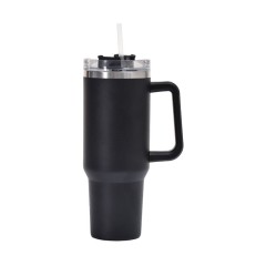 Handle Cup Large Capacity Ice Master Cup Double-Layer Vacuum Stainless Steel Car Cup Portable Straw Water Cup