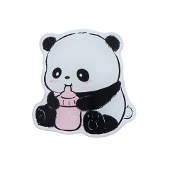 Panda refrigerator sticker