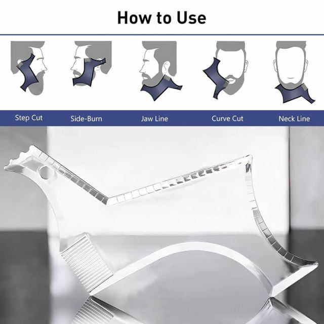 Beard shaping tool