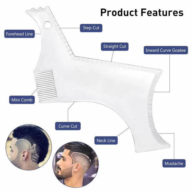 Beard shaping tool