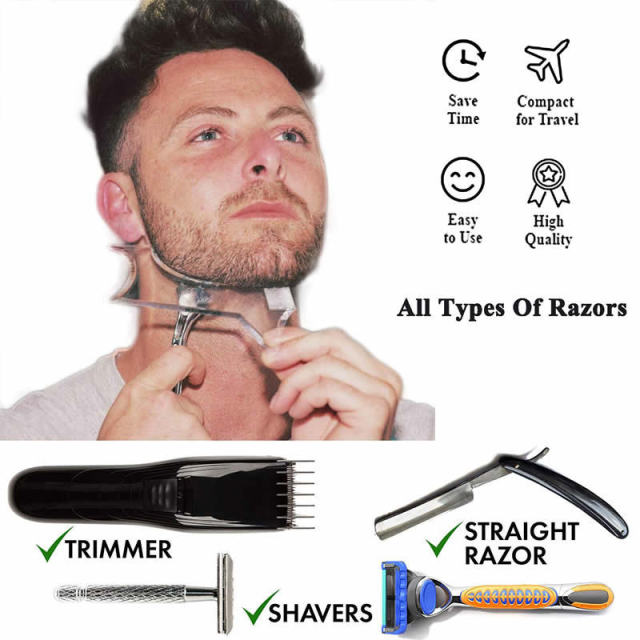 Beard shaping tool