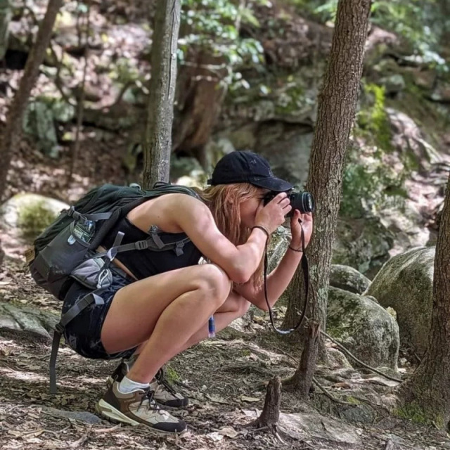 Ladies' waterproof off-road hiking shoes, anti slip, lightweight, versatile, shock-absorbing, outdoor hiking