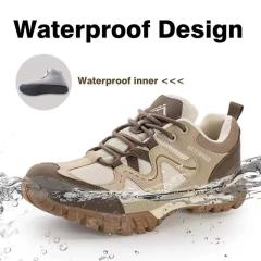 Ladies' waterproof off-road hiking shoes, anti slip, lightweight, versatile, shock-absorbing, outdoor hiking