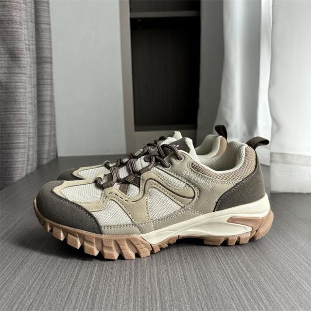Ladies' waterproof off-road hiking shoes, anti slip, lightweight, versatile, shock-absorbing, outdoor hiking