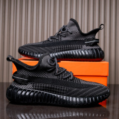 Coconut shoes 350 spot wholesale unisex fly woven sports shoes summer popular breathable casual couple shoes