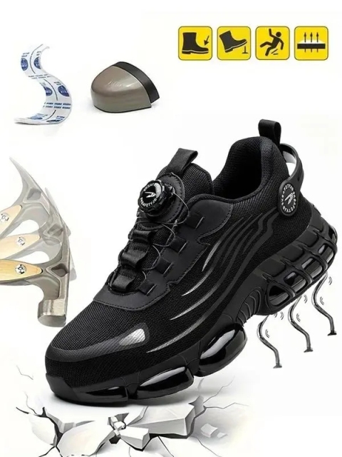 Men’s Low Top Safety Shoes - Anti-Collision Anti-Piercing