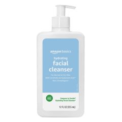 Amazon Basics Moisturizing Facial Cleanser, 12 fluid ounces, 1 pack